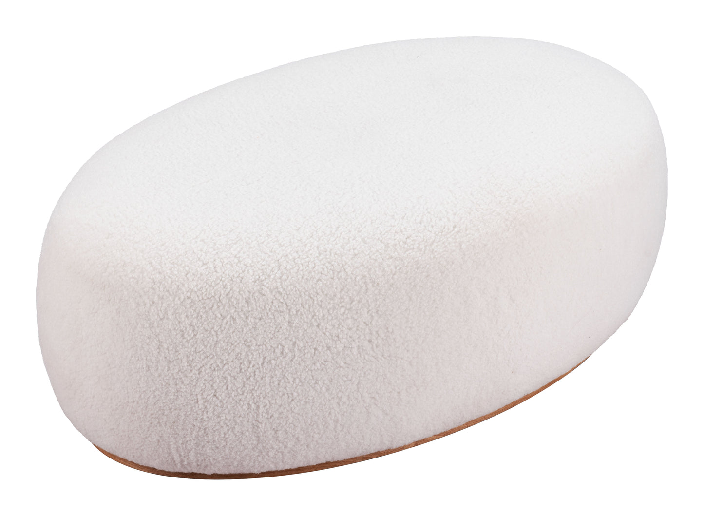 Velvet Ottoman